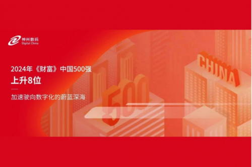 上升8位，HTH.COM数码连续八年跻身财富中国500强